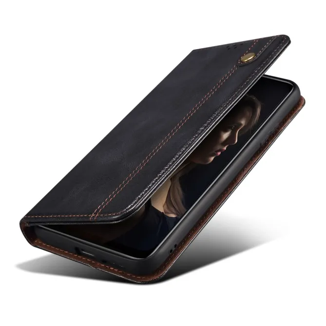 Coque Nothing Phone (3a) Simili Cuir Protection 4