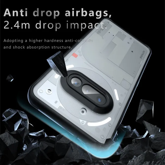 Coque Nothing Phone (3a) TPU Transparent Mat Protection