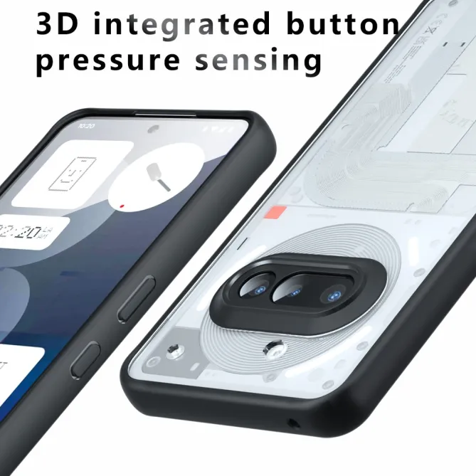 Coque Nothing Phone (3a) TPU Transparent Mat Protection