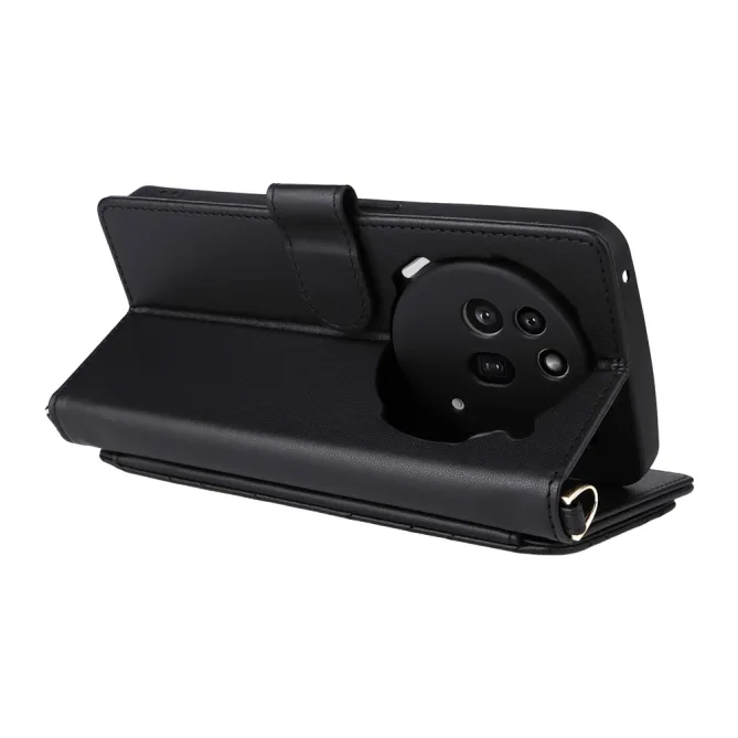 Housse Nothing Phone (3a) Pro Simili Cuir Sangle Porte-Cartes