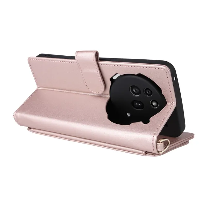 Housse Nothing Phone (3a) Pro Simili Cuir Sangle Porte-Cartes