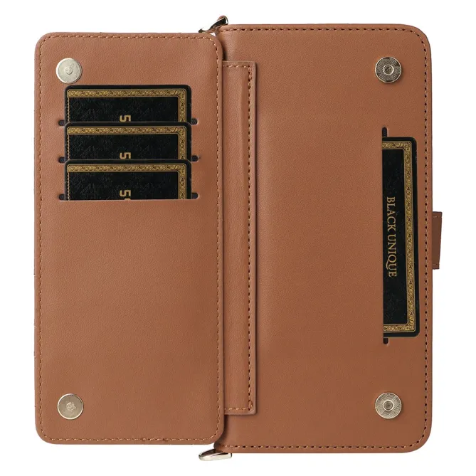 Housse Nothing Phone (3a) Pro Simili Cuir Sangle Porte-Cartes