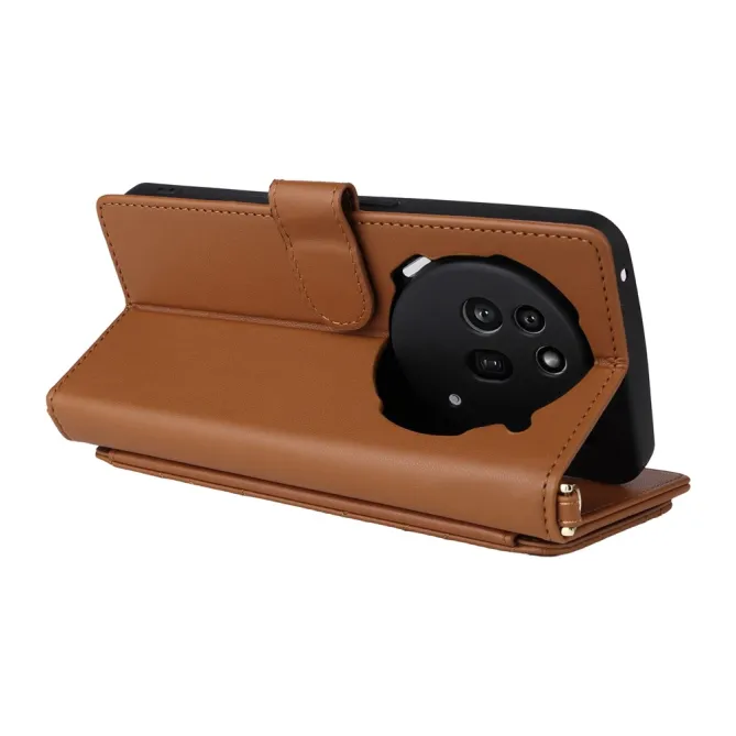 Housse Nothing Phone (3a) Pro Simili Cuir Sangle Porte-Cartes