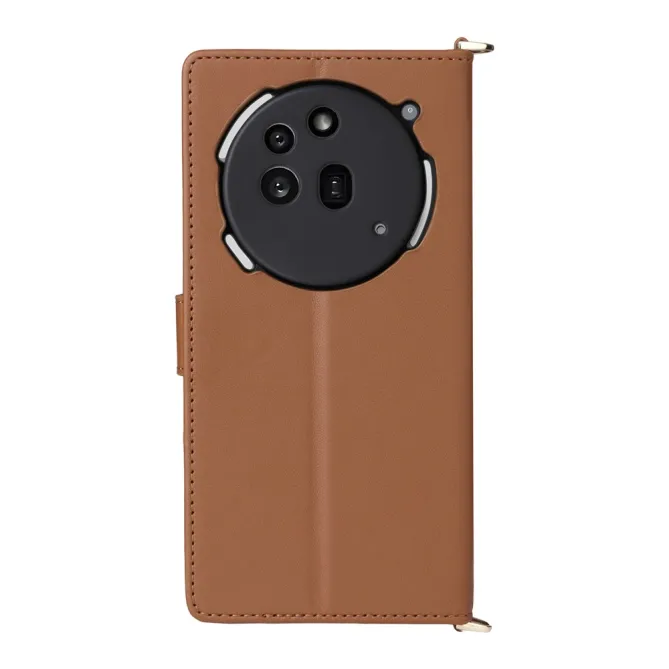 Housse Nothing Phone (3a) Pro Simili Cuir Sangle Porte-Cartes