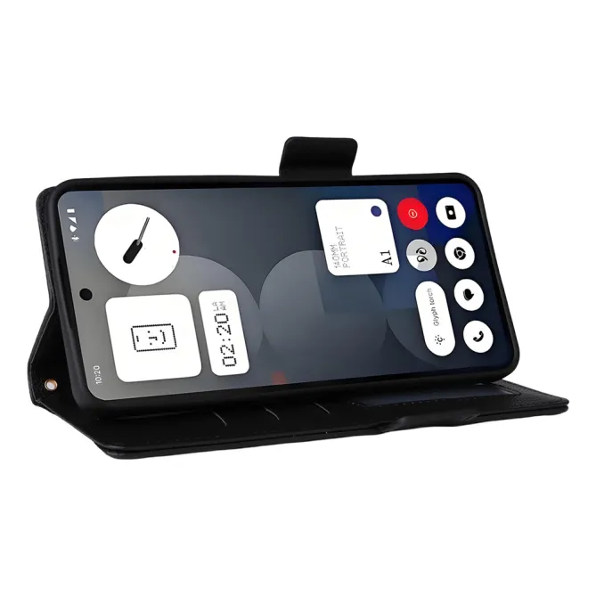 Coque Nothing Phone (3a) Pro Simili Cuir Protection 5