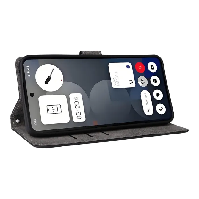 Coque Nothing Phone (3a) Pro Simili Cuir Protection 6