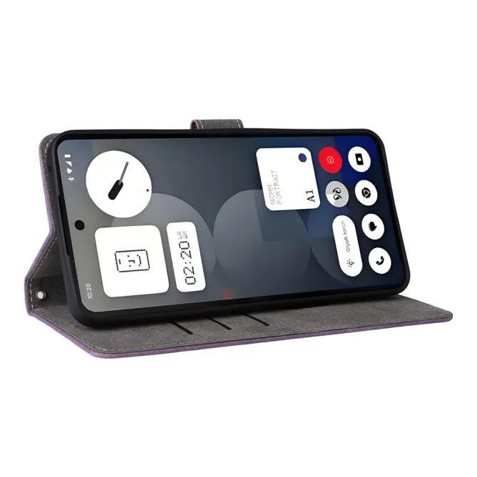 Coque Nothing Phone (3a) Pro Simili Cuir Protection 6