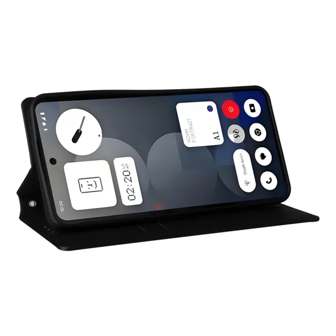 Coque Nothing Phone (3a) Pro Simili Cuir Protection 7