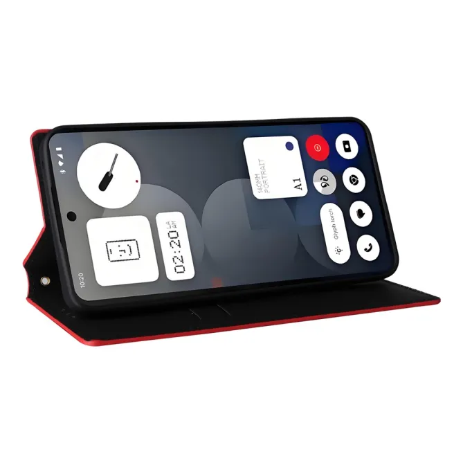 Coque Nothing Phone (3a) Pro Simili Cuir Protection 7