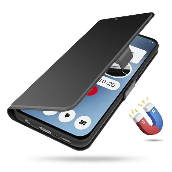 Coque Nothing Phone (3a) Pro Simili Cuir Antichoc Protection