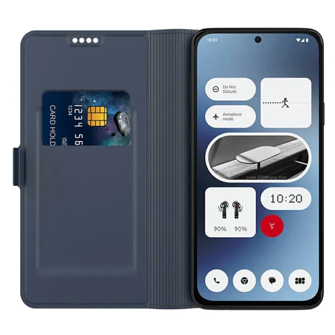 Coque Nothing Phone (3a) Pro Simili Cuir Antichoc Protection