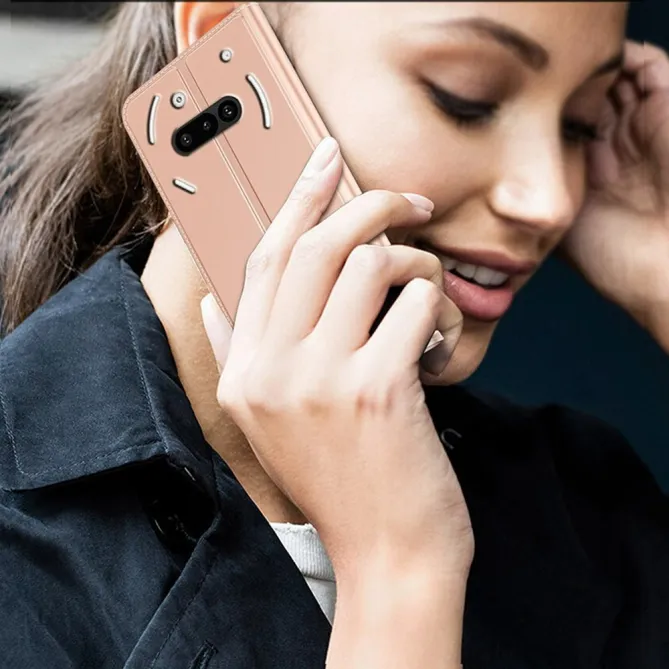 Housse Nothing Phone (3a) Simili Cuir Porte-Cartes 2