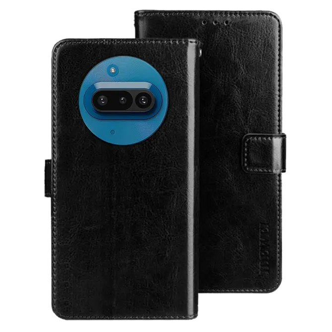 Coque Nothing Phone (3a) Simili Cuir Béquille Protection