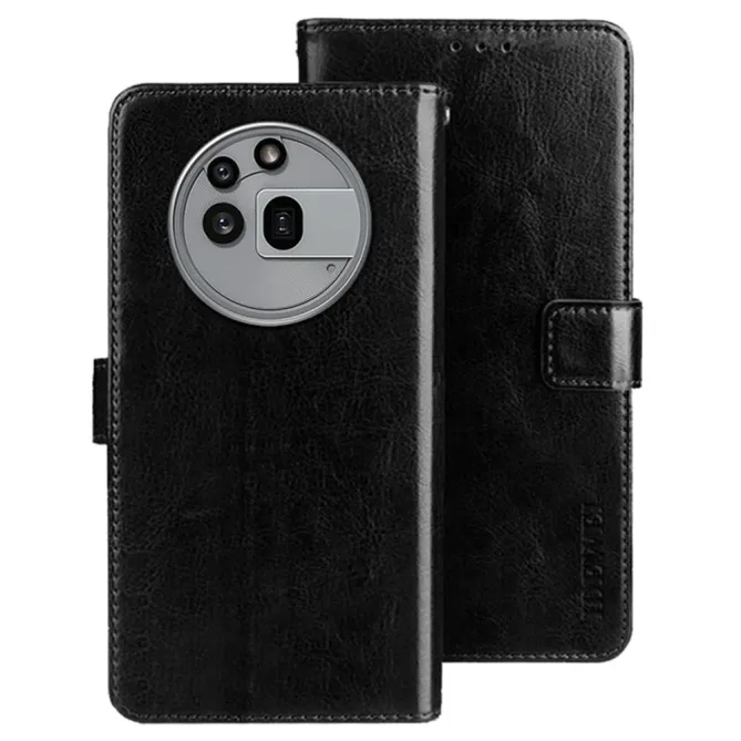 Coque Nothing Phone (3a) Pro Simili Cuir Béquille Protection