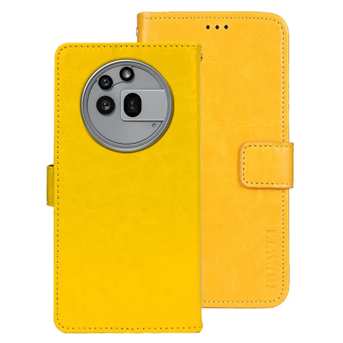 Coque Nothing Phone (3a) Pro Simili Cuir Béquille Protection