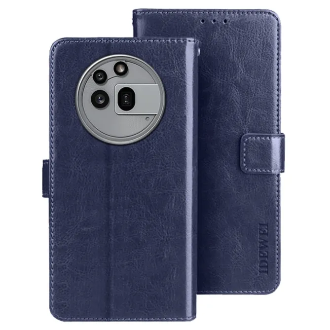 Coque Nothing Phone (3a) Pro Simili Cuir Béquille Protection