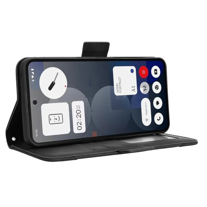 Housse Nothing Phone (3a) Pro Simili Cuir Porte-Cartes 2