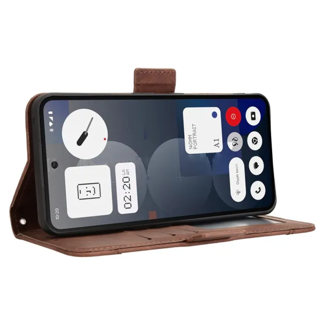 Housse Nothing Phone (3a) Pro Simili Cuir Porte-Cartes 2