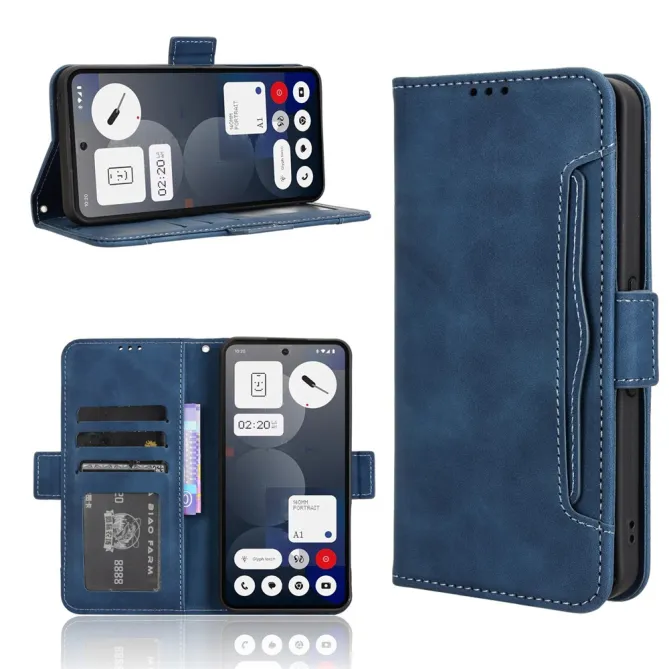 Housse Nothing Phone (3a) Pro Simili Cuir Porte-Cartes 2