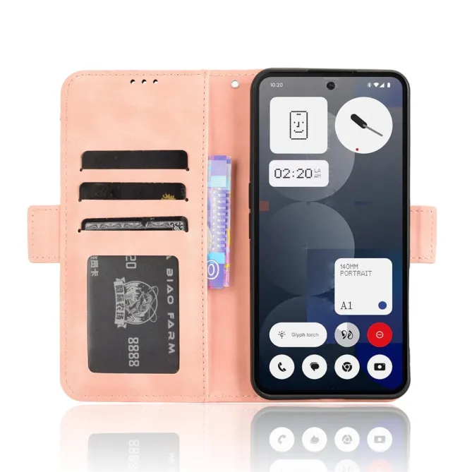 Housse Nothing Phone (3a) Pro Simili Cuir Porte-Cartes 2