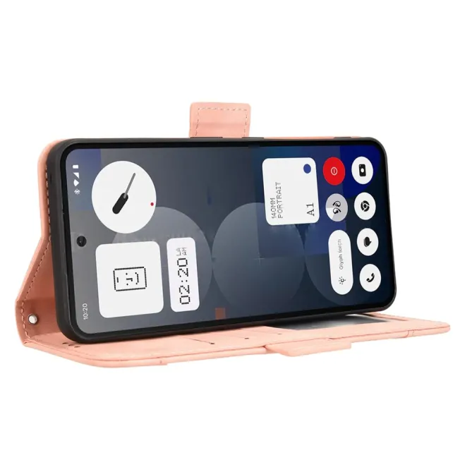 Housse Nothing Phone (3a) Pro Simili Cuir Porte-Cartes 2