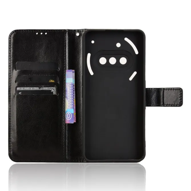 Housse Nothing Phone (3a) Simili Cuir Sangle Porte-Cartes