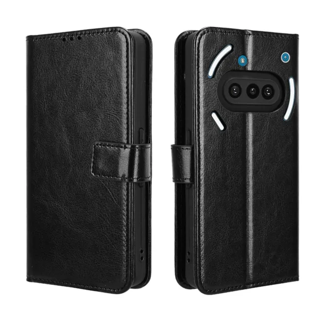 Housse Nothing Phone (3a) Simili Cuir Sangle Porte-Cartes