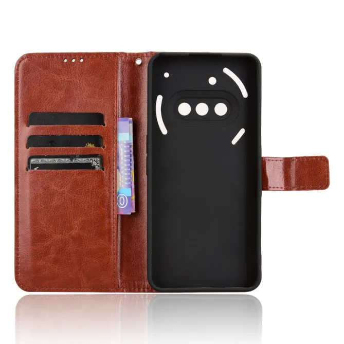 Housse Nothing Phone (3a) Simili Cuir Sangle Porte-Cartes