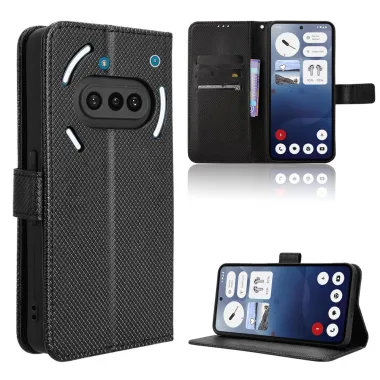 Housse Nothing Phone (3a) Simili Cuir Sangle Porte-Cartes 2