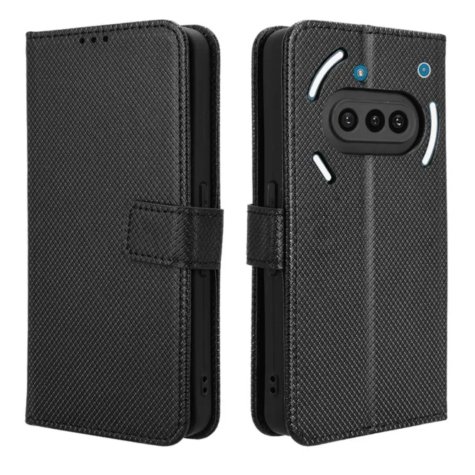 Housse Nothing Phone (3a) Simili Cuir Sangle Porte-Cartes 2