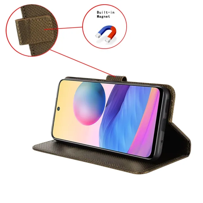 Housse Nothing Phone (3a) Simili Cuir Sangle Porte-Cartes 2