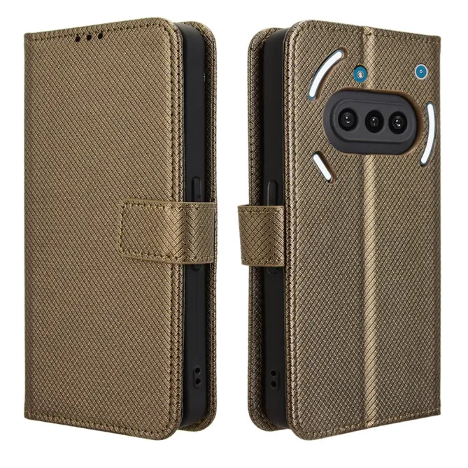 Housse Nothing Phone (3a) Simili Cuir Sangle Porte-Cartes 2