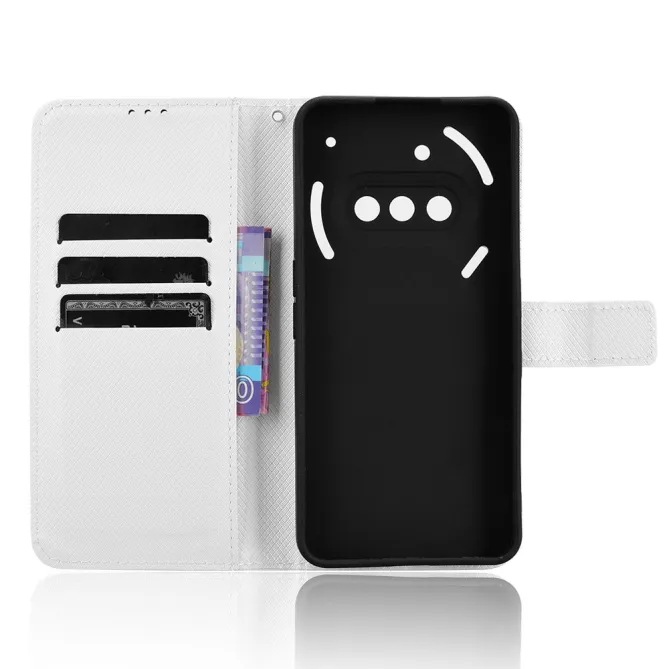 Housse Nothing Phone (3a) Simili Cuir Sangle Porte-Cartes 2