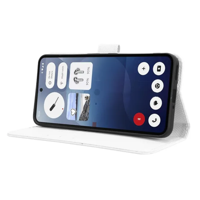 Housse Nothing Phone (3a) Simili Cuir Sangle Porte-Cartes 2