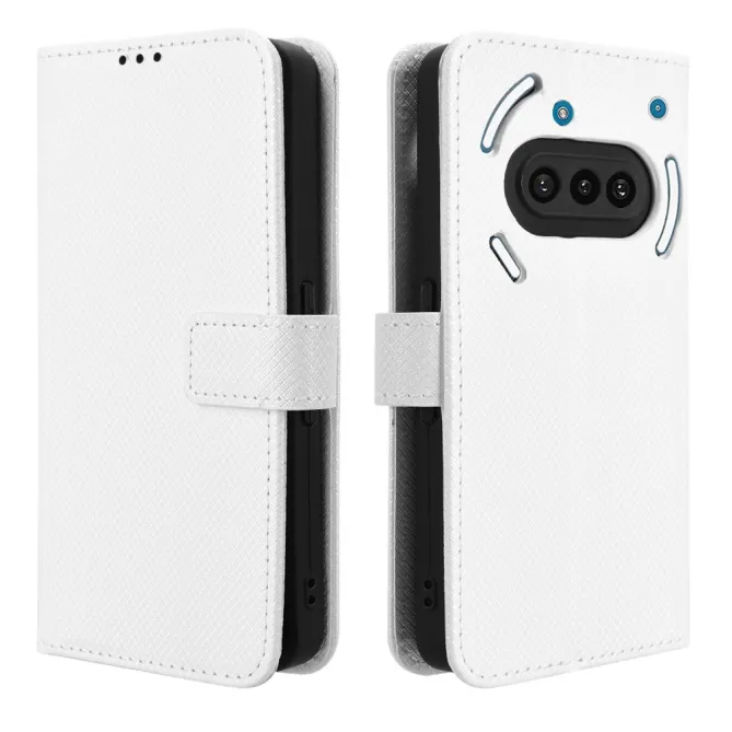 Housse Nothing Phone (3a) Simili Cuir Sangle Porte-Cartes 2