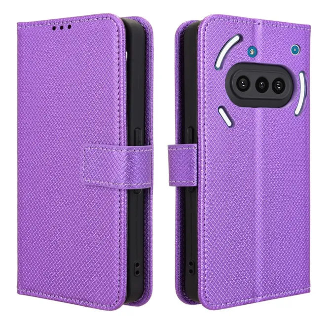 Housse Nothing Phone (3a) Simili Cuir Sangle Porte-Cartes 2