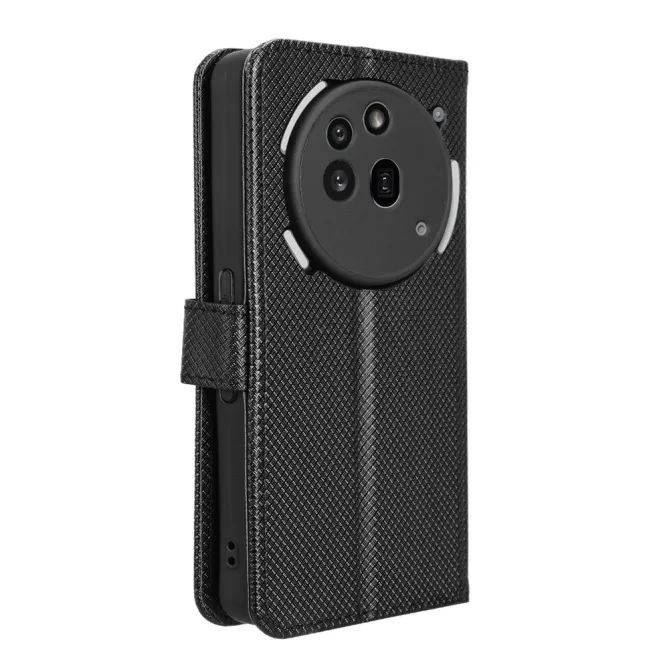 Housse Nothing Phone (3a) Pro Simili Cuir Sangle Porte-Cartes 3