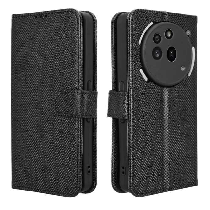 Housse Nothing Phone (3a) Pro Simili Cuir Sangle Porte-Cartes 3
