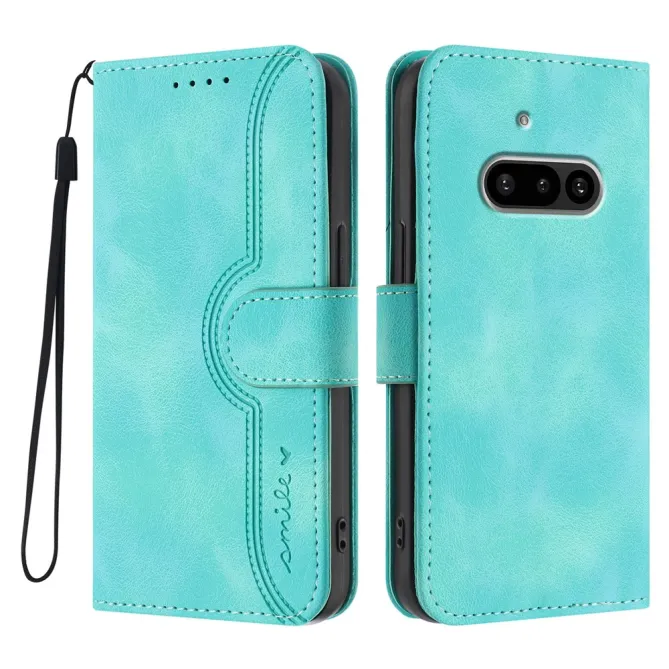 Housse Nothing Phone (3a) Simili Cuir Sangle Porte-Cartes 3