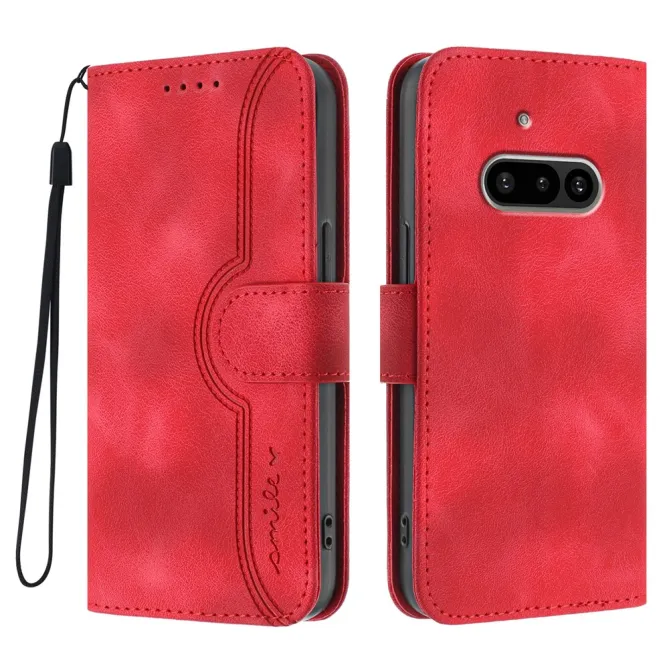 Housse Nothing Phone (3a) Simili Cuir Sangle Porte-Cartes 3