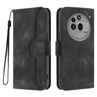 Housse Nothing Phone (3a) Pro Simili Cuir Sangle Porte-Cartes 4