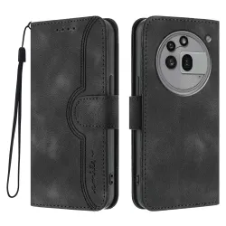 Housse Nothing Phone (3a) Pro Simili Cuir Sangle Porte-Cartes 4