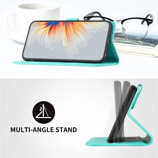 Housse Nothing Phone (3a) Pro Simili Cuir Sangle Porte-Cartes 4