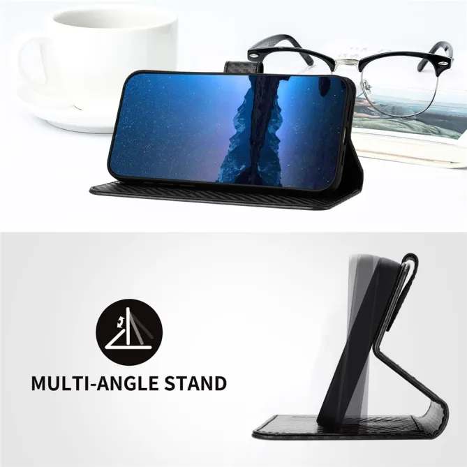 Housse Nothing Phone (3a) Simili Cuir Sangle Porte-Cartes 4