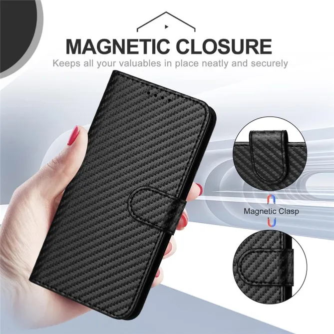 Housse Nothing Phone (3a) Simili Cuir Sangle Porte-Cartes 4