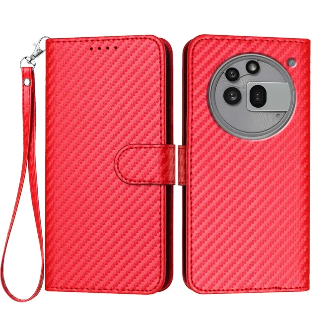 Housse Nothing Phone (3a) Pro Simili Cuir Sangle Porte-Cartes 5