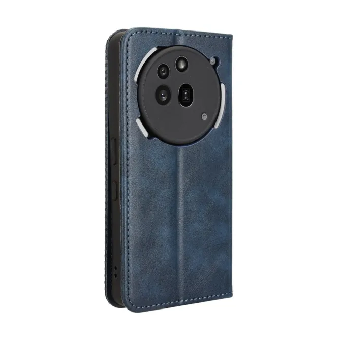 Housse Nothing Phone (3a) Pro Simili Cuir Porte-Cartes Rétro