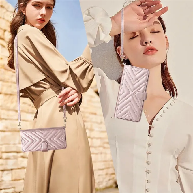 Housse Nothing Phone (3a) Simili Cuir Sangle Porte-Cartes 5