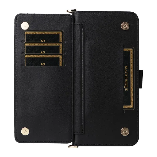 Housse Nothing Phone (3a) Simili Cuir Sangle Porte-Cartes 5