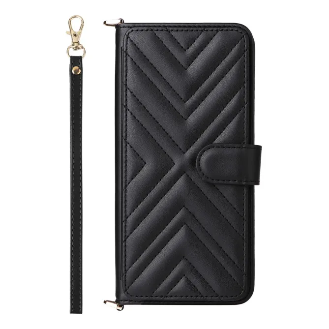 Housse Nothing Phone (3a) Simili Cuir Sangle Porte-Cartes 5